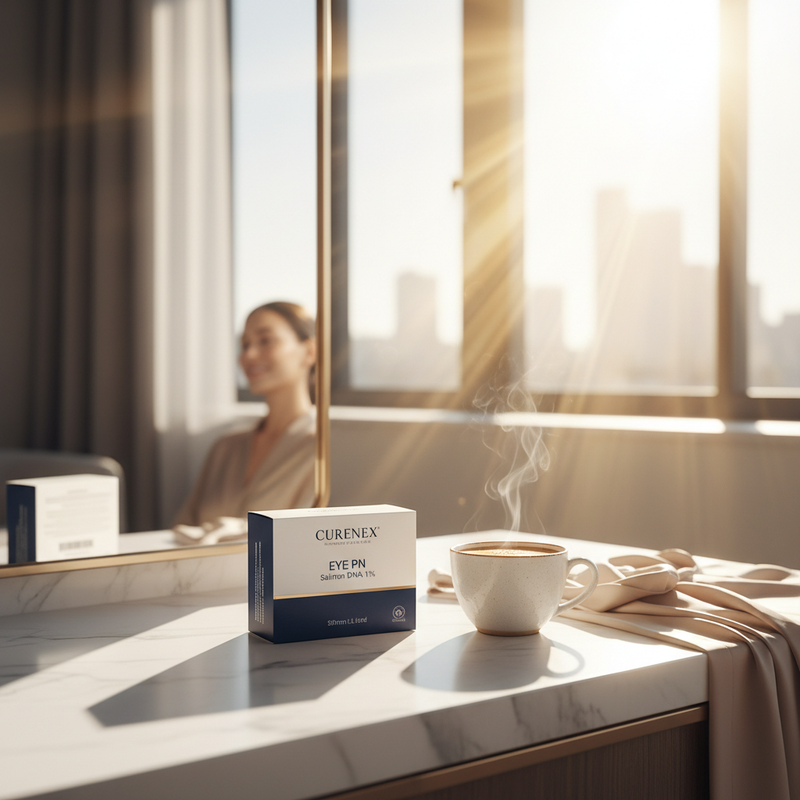 Dawn's Embrace: Witnessing Eyes Transform with Revitalised Brilliance.