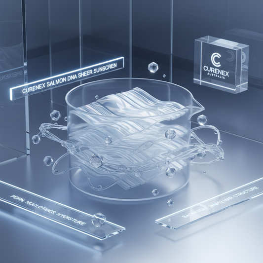 Curenex Salmon DNA Sunscreen: Optimising Summer Barrier Pathways for Peak Hydration.