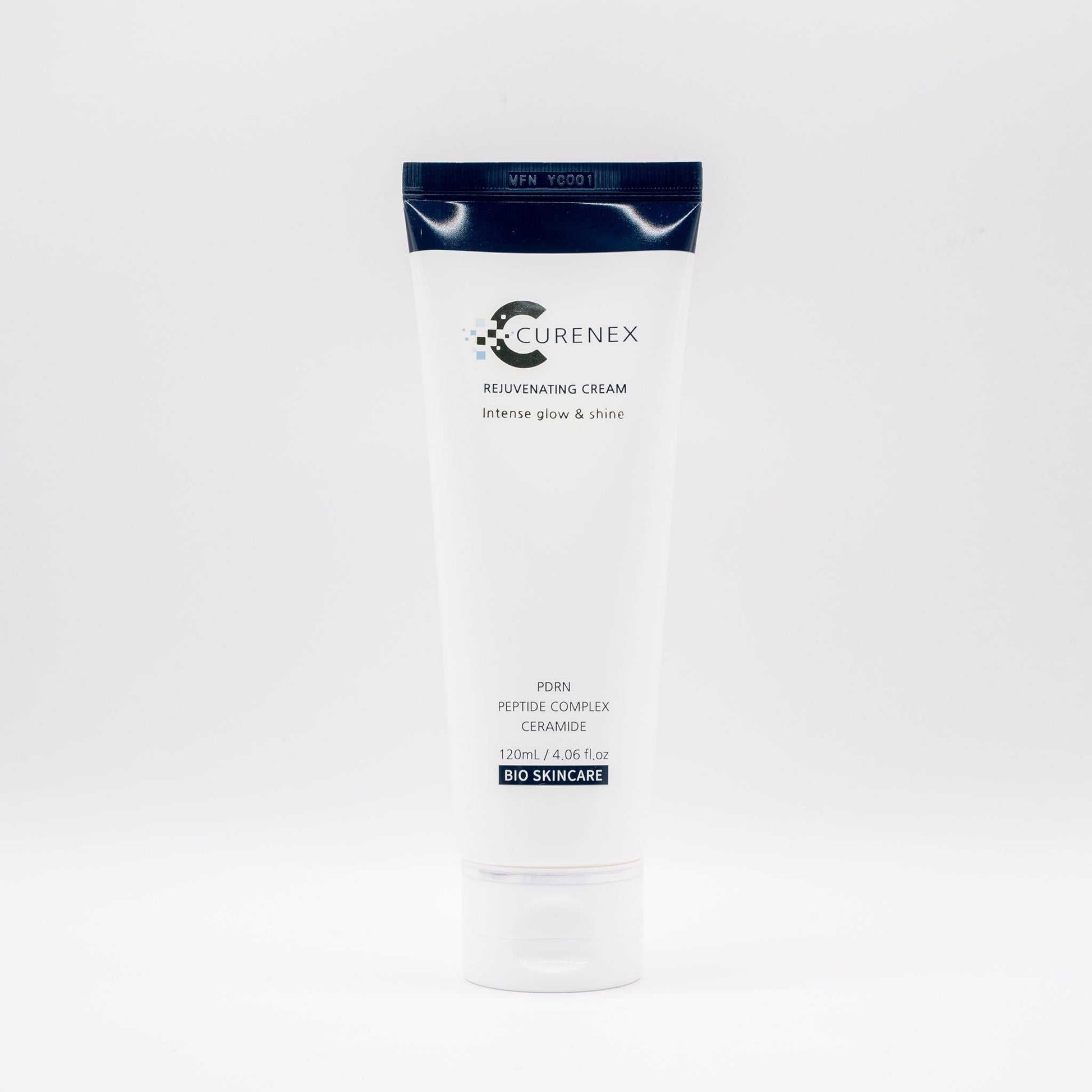 Curenex Salmon DNA Daily Rejuvenating Cream 120ml tube for intense glow and skin repair