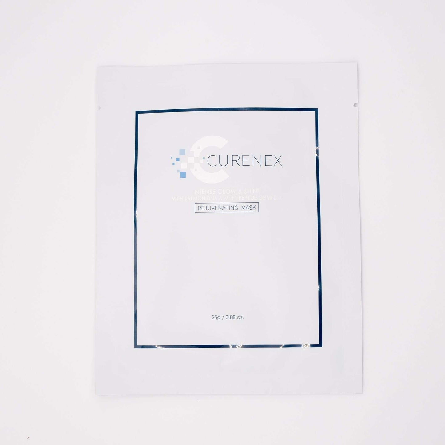 Curenex Salmon DNA rejuvenating facial mask packet for anti-aging and skin hydration